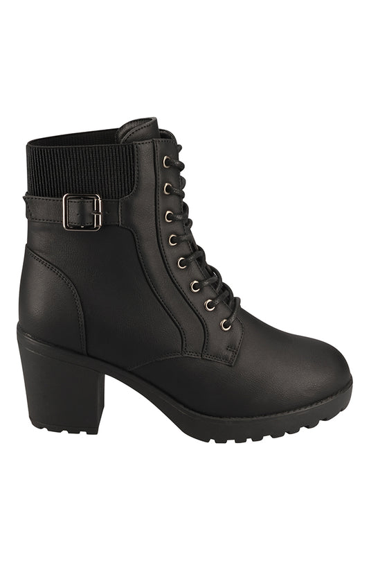 Lena Cleated heel boot