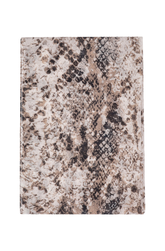 FIONA SNAKE PRINT SCARF