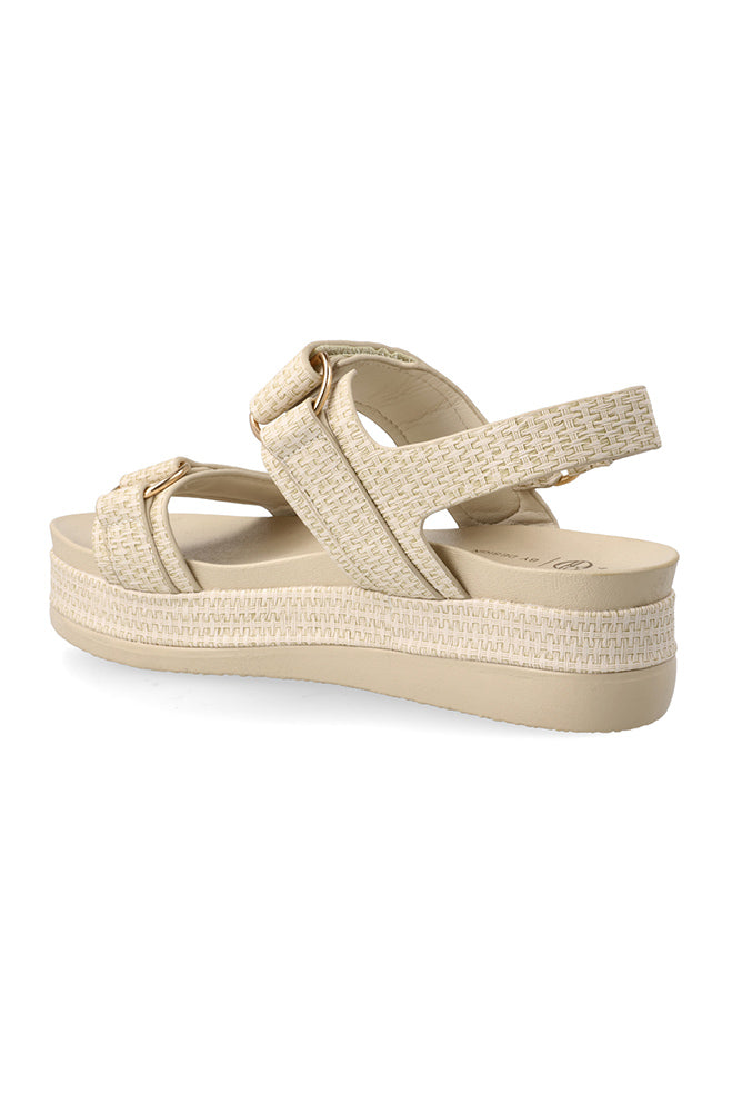 Footwear | Neeva Raffia Active Sandal _ 161305 Stone Sandals