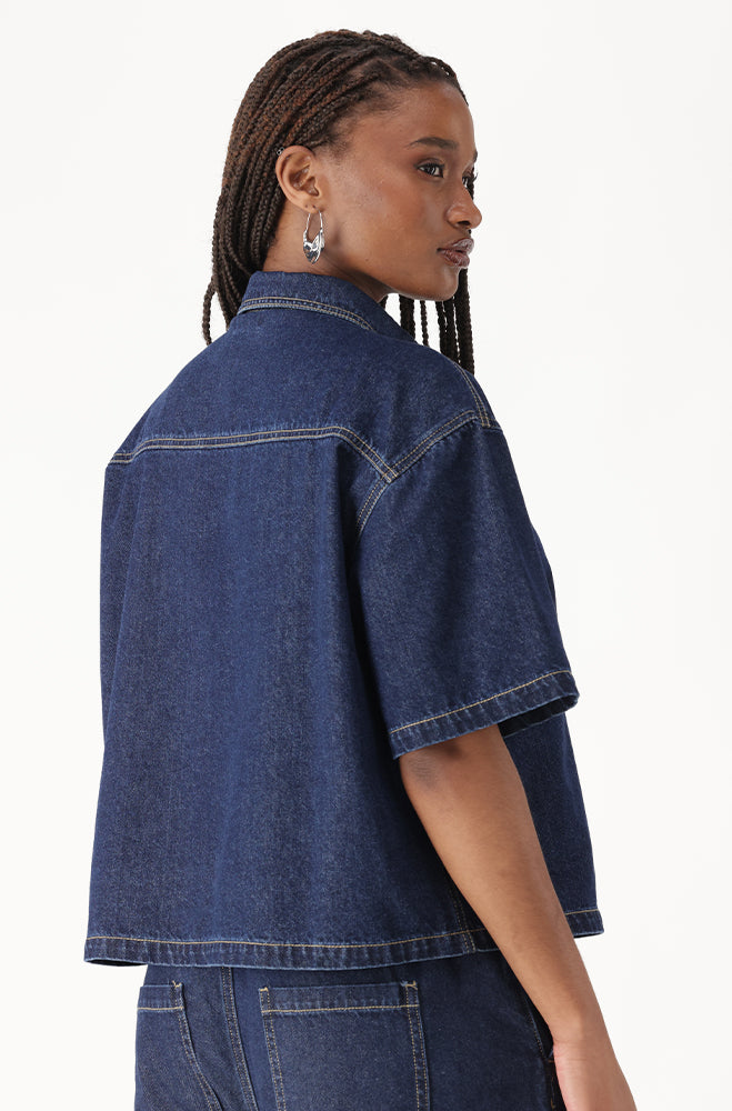 MARGAN DENIM SHIRT JACKET