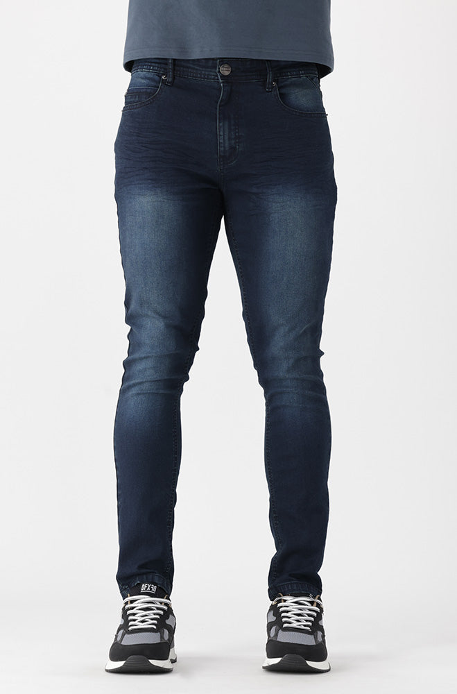Mens | Amigos Super Skinny Denim _ 164199 Dark Wash Jeans