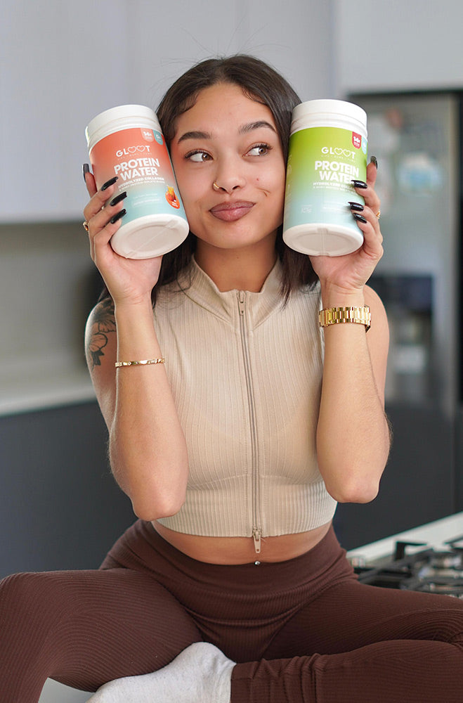 GLOOT PROTEIN WATER CRANBERRY CRUSH 