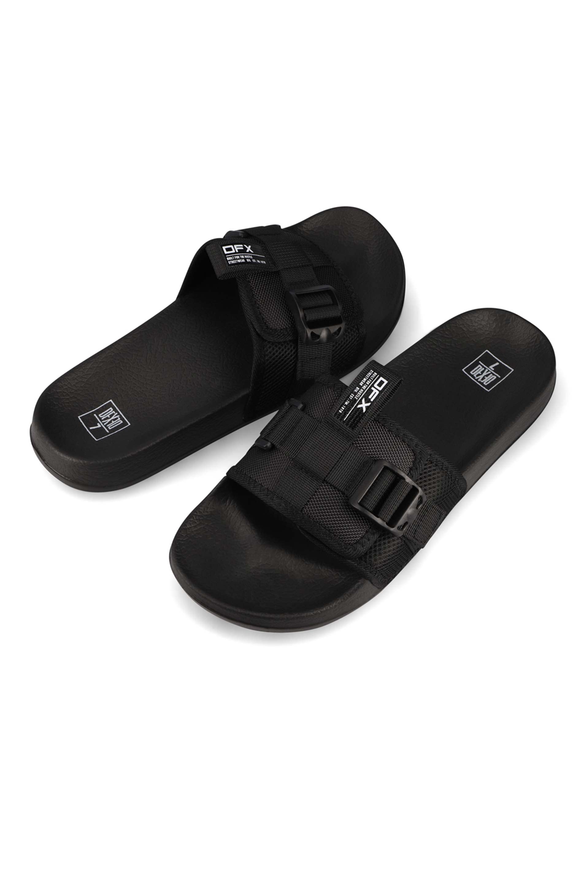 Footwear | Beck Sports Slide _ 163689 Black Sandals