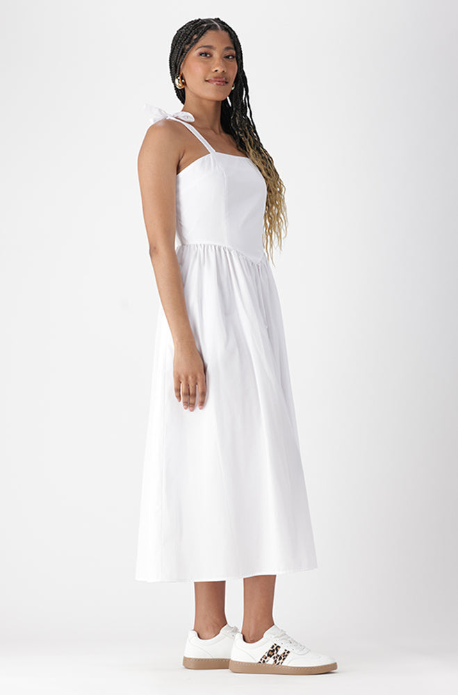 Ladies | Lindy Shoulder Tie Dress Dresses