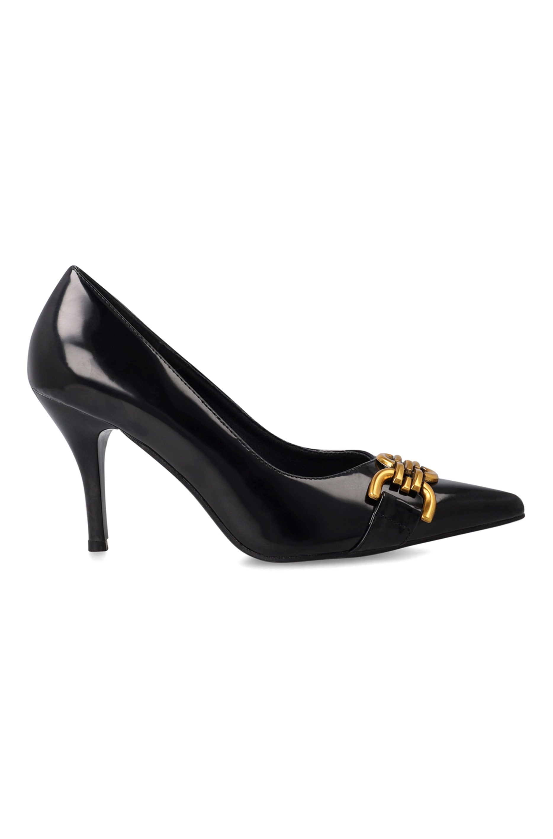Footwear | Closed Back Stiletto with Trim Heels