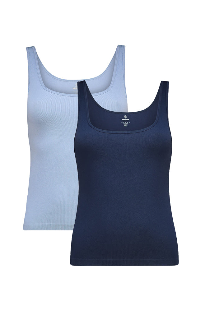 LEIGH SEAMFREE CAMI 2PK