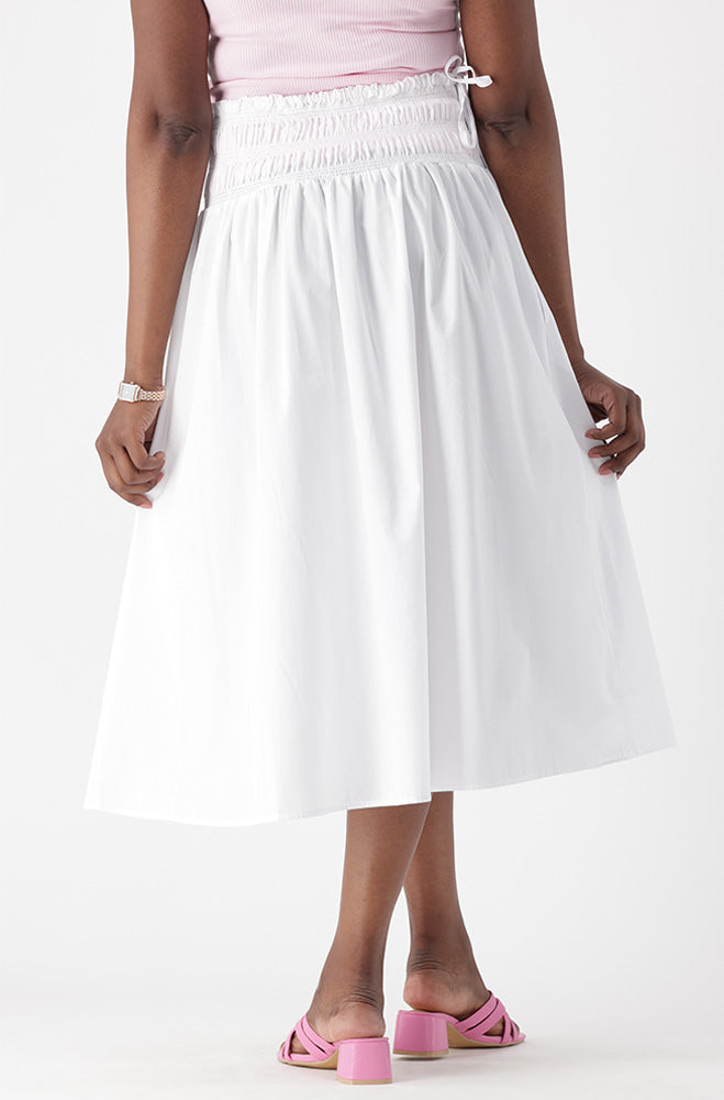Ladies | Aleena Shirred Waistband Skirt Skirts