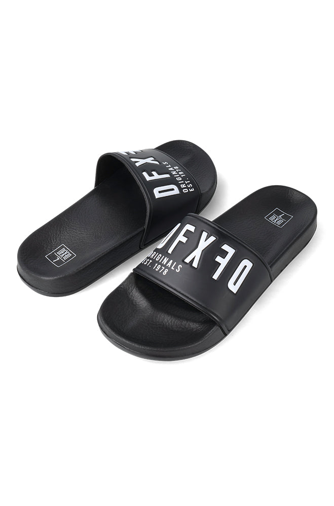 Footwear | Cosmo Core Slide _ 167647 Black Flats