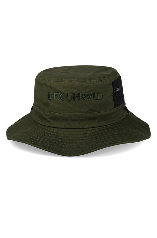 DFX UNRVLD BUCKET HAT - OLIVE