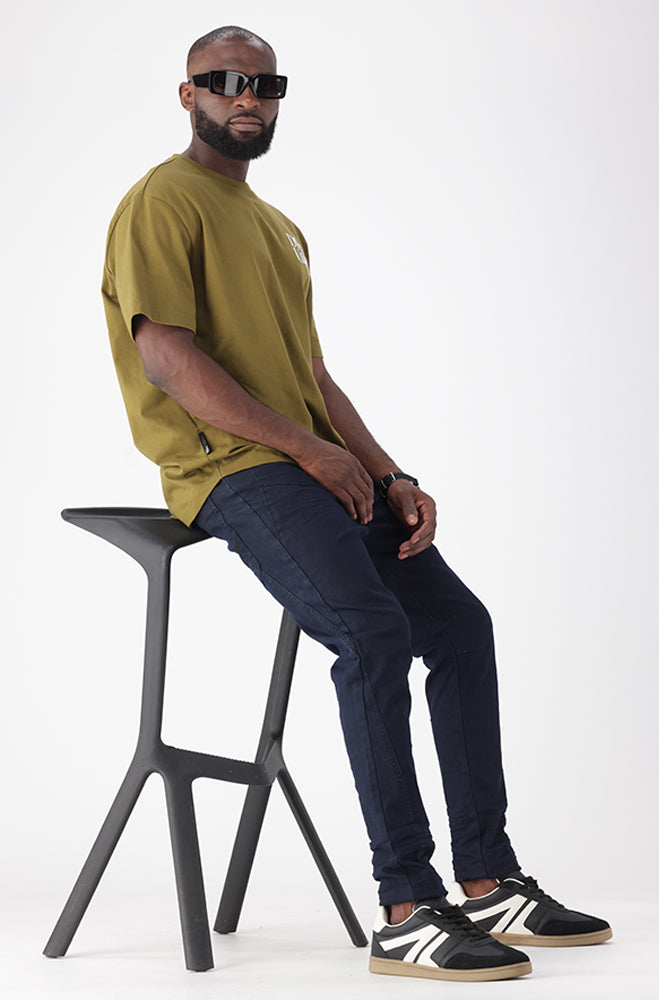 Astor Coated Tapered Denim