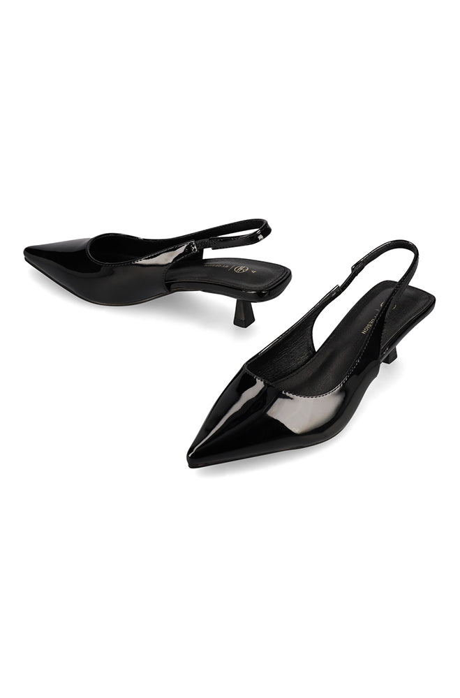 Alaya slingback kitten heel