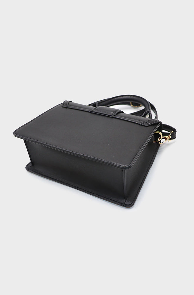 Denise Mini Structured Bag _ 158470 _ Black