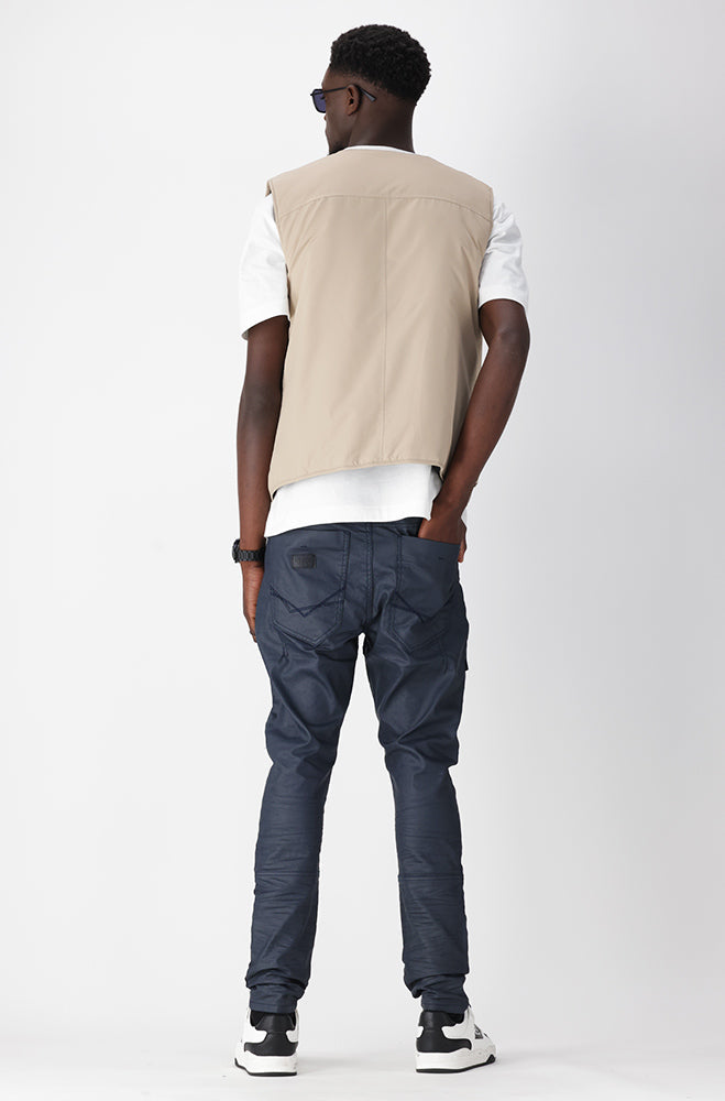 Mens | Mamers Utility Jacket _ 164917 Natural Vests