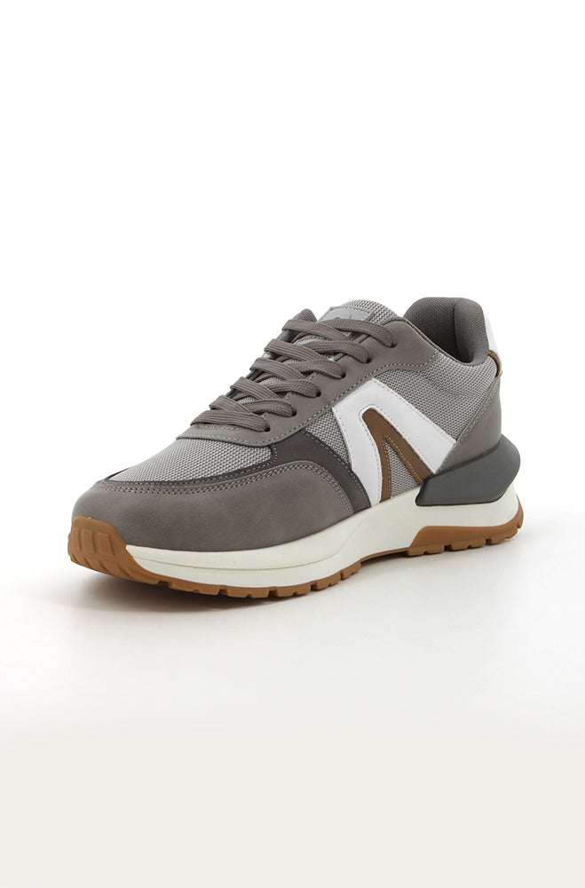 Footwear | Pierre Cardin Nylon Sneaker _ 157156 Grey Sneakers