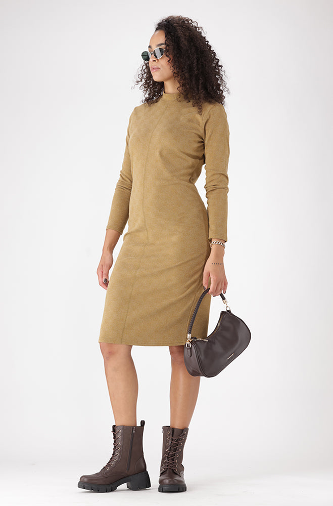 STELLA MELANGE MIDI DRESS