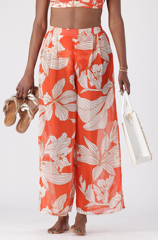 KIA WIDE LEG COVER UP PANTS