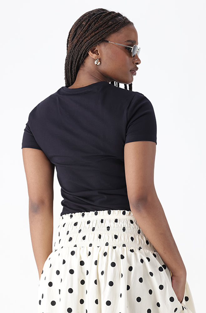 CANDICE CREW NECK TEE