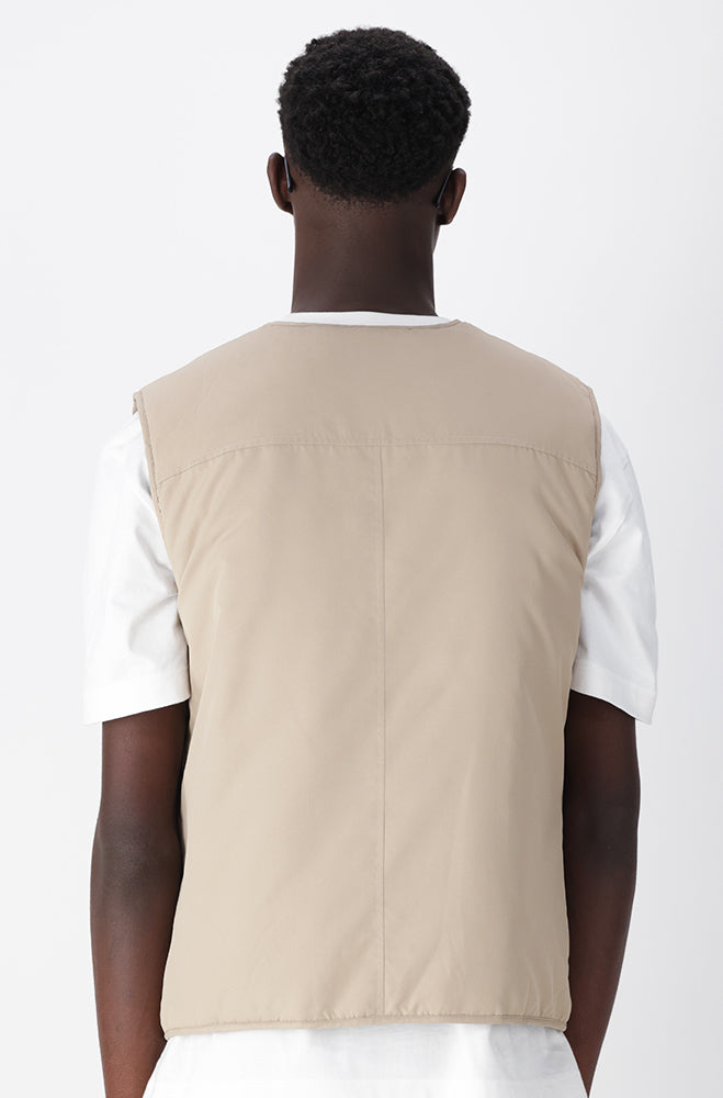 Mens | Mamers Utility Jacket _ 164917 Natural Vests