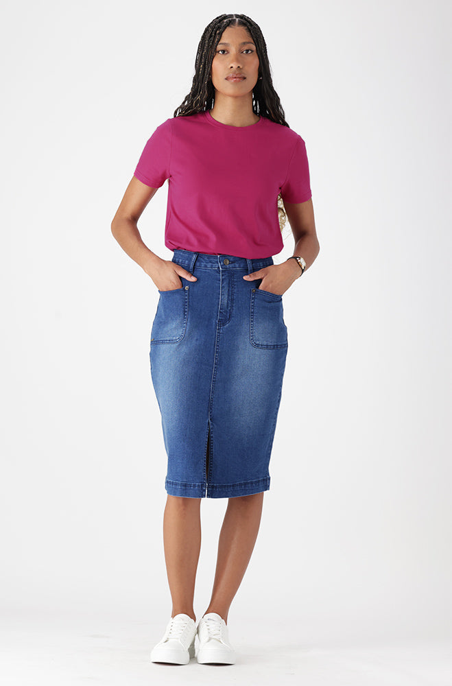 CANDICE CREW NECK TEE
