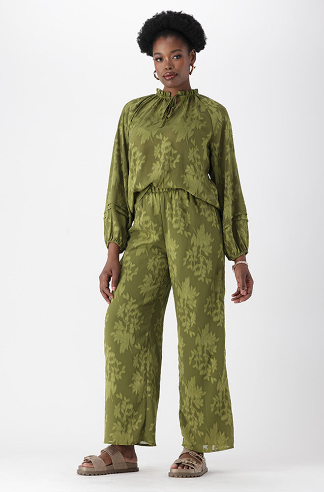 SADE TEXTURED BLOUSE
