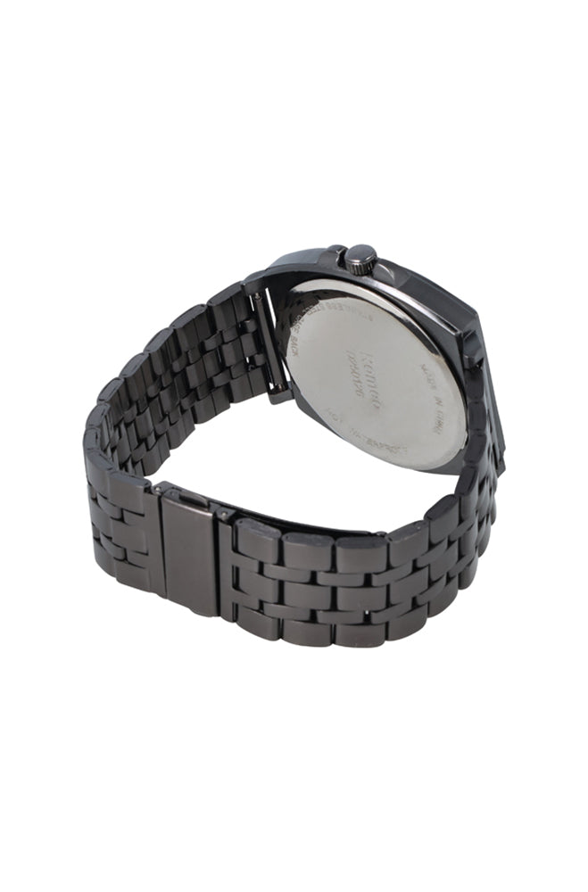 ROMEO STEEL STRAP WATCH - BLACK