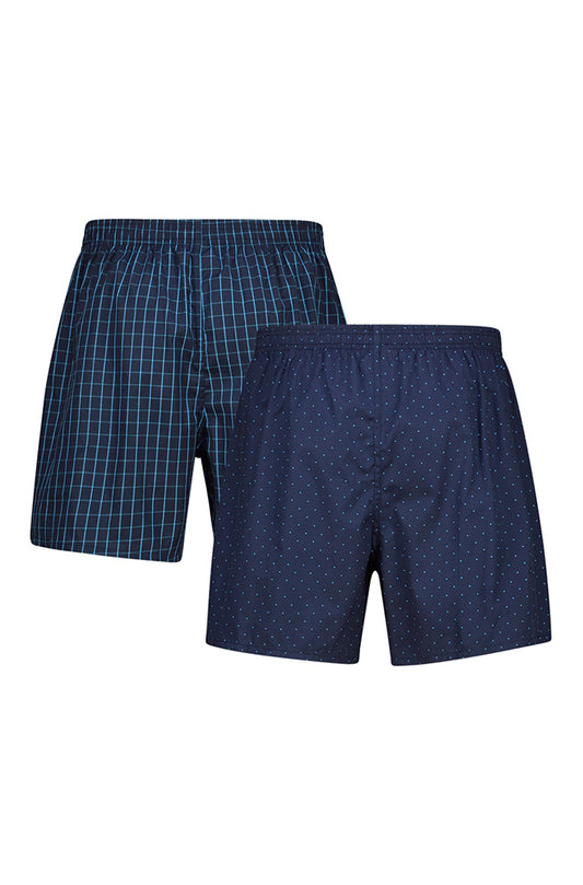 PIERRE WOVEN BOXER 2PK