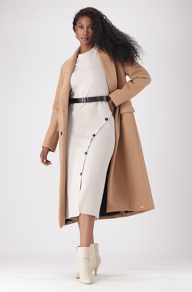 ALAINA BELTED BODYCON DRESS – Dunns