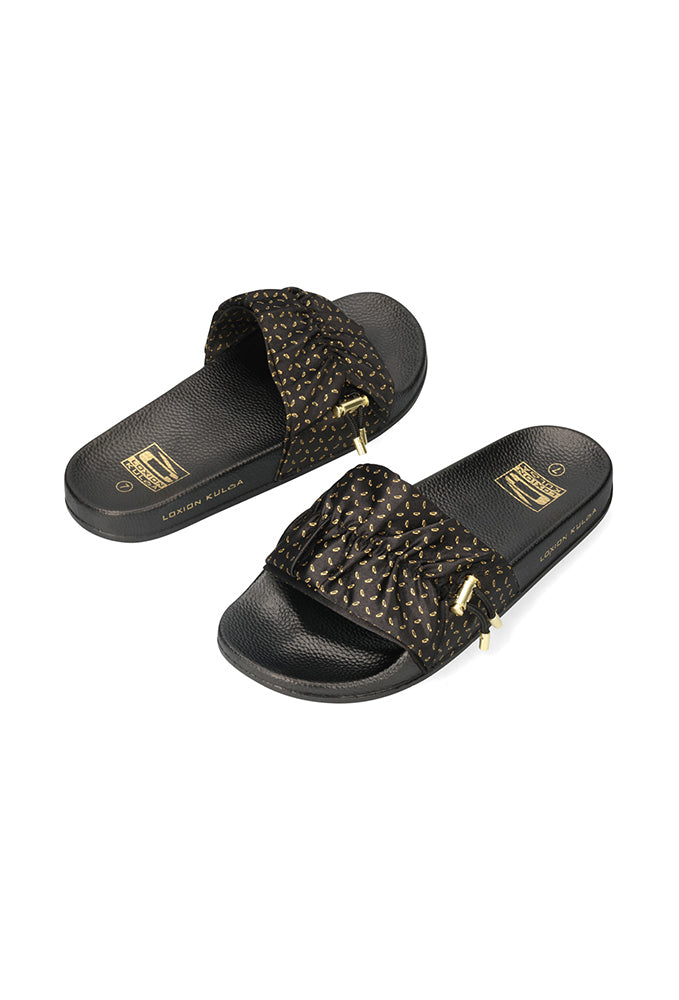 Footwear | Loxion Kulca Ruched Slide Sandals