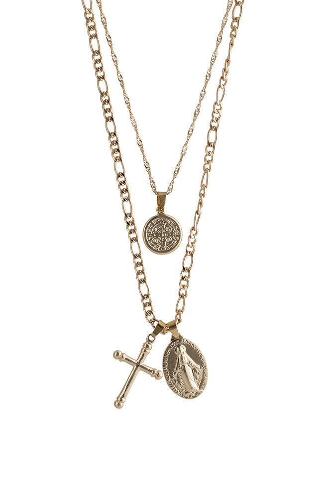 Accessories | Bruno Layered Pendant Necklace Necklaces